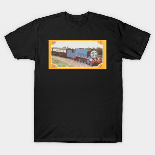 Thomas the Tank Engine Vintage Stamp - Gordon T-Shirt by sleepyhenry